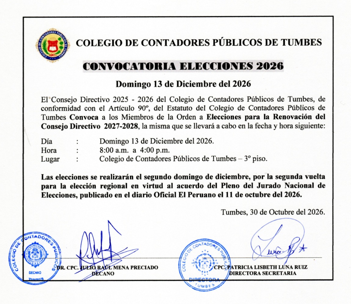 Elecciones 2026